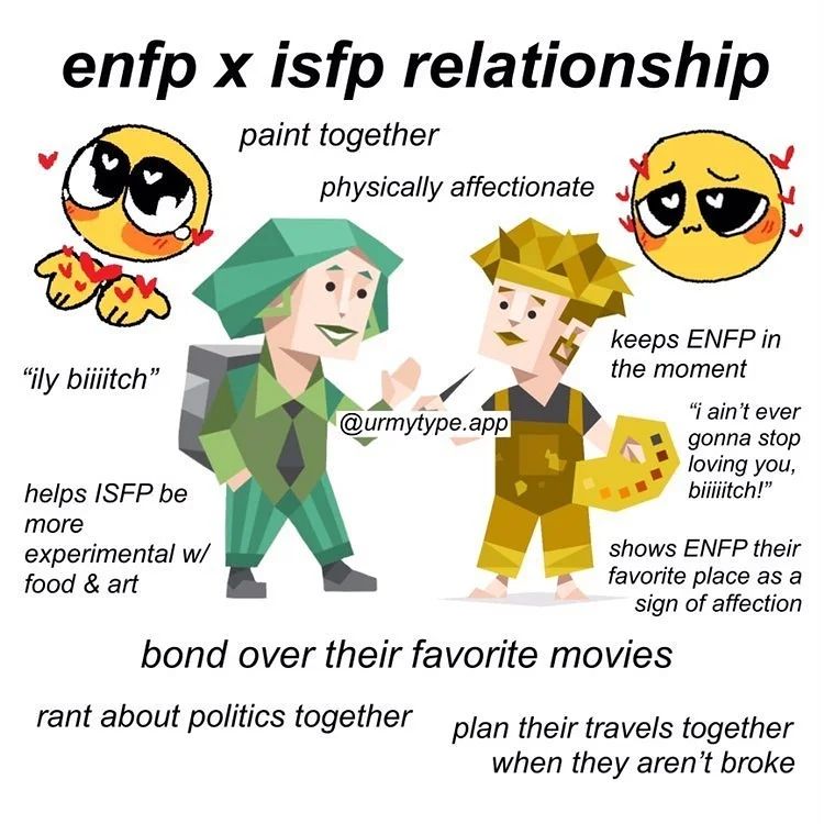 ENFP x ISFP Compatibility