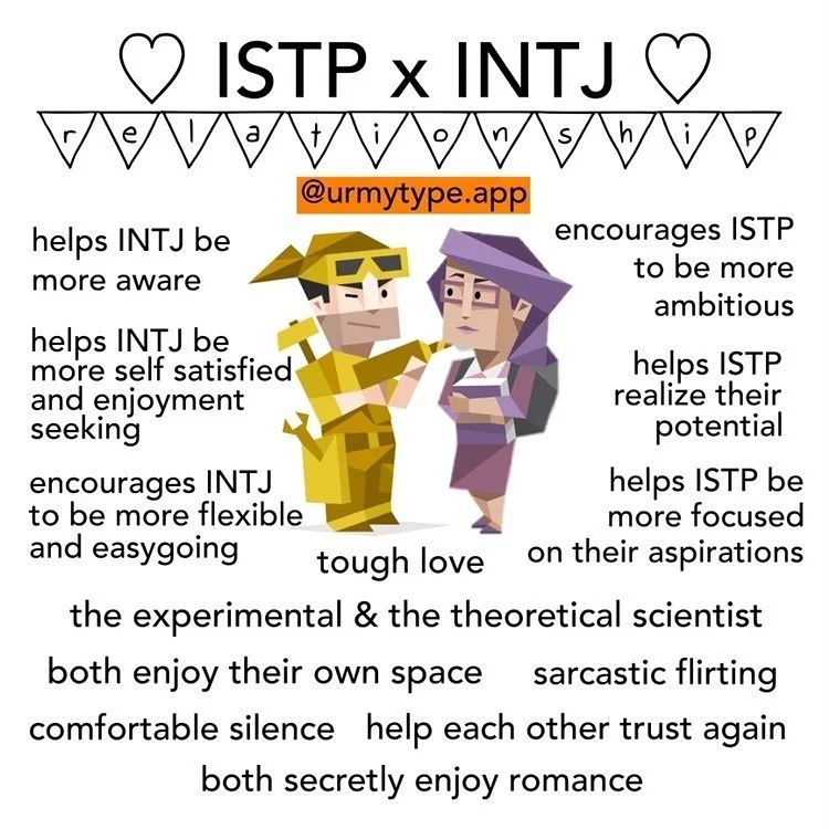 INTJ x ISTP Compatibility