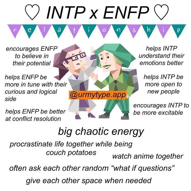 INTP x ENFP Compatibility