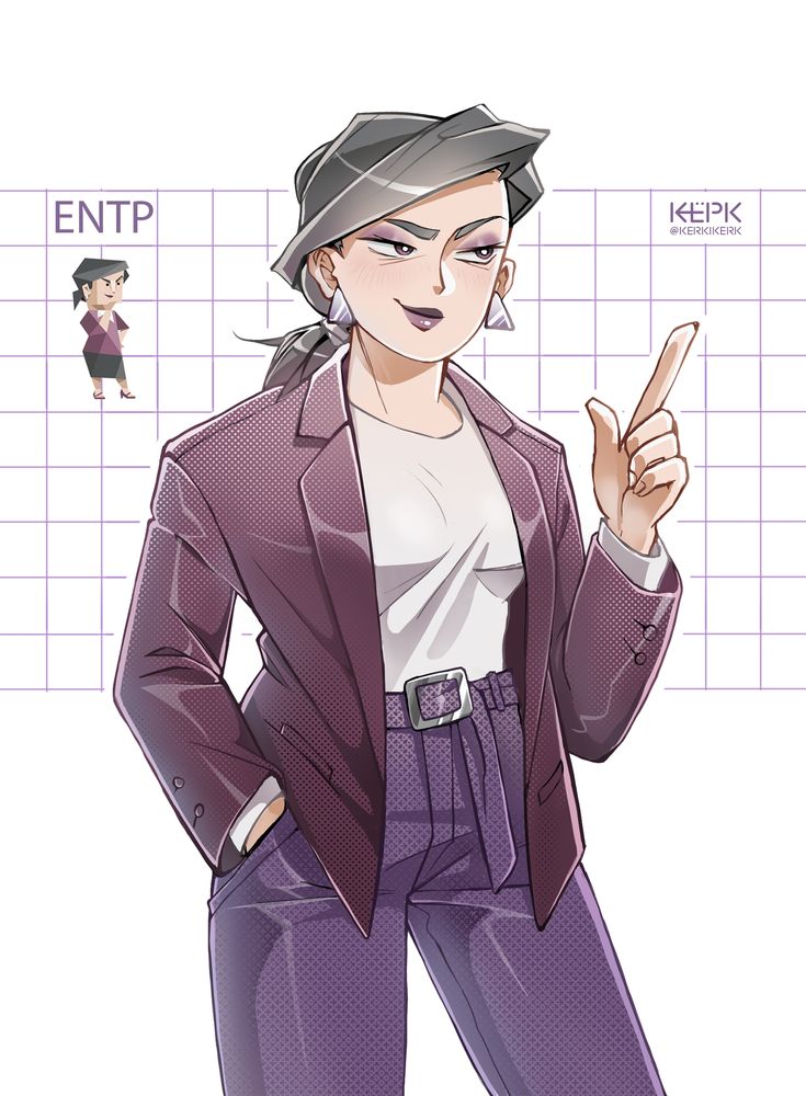 ENTP image icon female ENTP picture